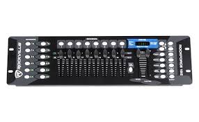 Amazon Com Rockville Rockforce 192 Channel Light Fog Dmx Lighting Controller Musical Instruments