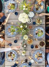 With a virtual dinner party, you can set up anywhere you like. Kathy Sidell S Tips And Recipes For A Nantucket Dinner Party