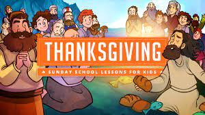Thank god in praise and prayer; Thanksgiving Sunday School Lessons For Kids Sharefaith Magazine