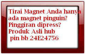 Hubungi untuk melihat harga dan stock whatsapp : Tirai Magnet Taiwan Tirai Magnet Shuangfu Tirai Pintu Magnet Murah Jakarta Tirai Taiwan Exclusive Tirai Magnetik Taiwan Tirai Taiwan Jahit
