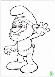 Make a coloring book with the smurfs movie for one click. What Color Are The Smurfs Coloring Home