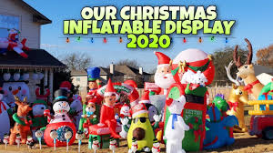 Opens in a new tab. Huge Christmas Inflatable Display 2020 Airblown Inflatables Collection Blow Ups Day Night View Youtube