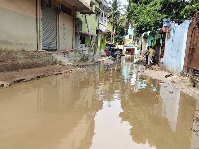 Waterlogging in Saharsa for one month, risk of dengue and malaria increased