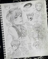 1 2 3 4 Or 5 Follow Dokuu For More Art Features Art By Mangakaua983 Pos Sketchbook Drawings Sketch Book Art