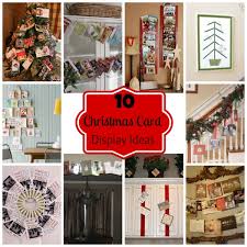Welcome to day eleven of twelve days to get ready for christmas. 10 Christmas Card Display Ideas Natural Green Mom