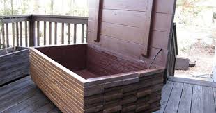 Waterproof Deck Storage Cool Idea For Scrap Wood Waterproof Outdoor Storage Outdoor Toy Storage Diy Outdoor Furniture