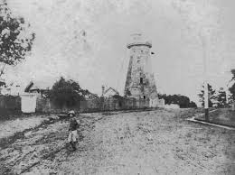 The Windmill On Wickham Terrace In Brisbsne Queensland In 1885 It Was Built In 1828 With Convict Labour Had A Treadmill Installed River Mouth Brisbane Windmill