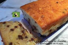 Cake Aux Poires Et Au Chocolat Cake Poire Alimentation Cake Sucre