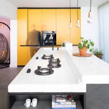 In 2021, we're seeing lots of hexagons, dark, dramatic colors, like navy blue, dark green and black, brick looks, patterned or encaustic tiles and mixed metallics. The Top 51 Kitchen Countertop Ideas Interior Home And Design Laptrinhx News