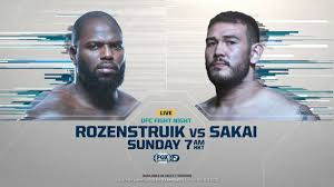 Augusto sakai • walt harris vs. Whatsonfoxsports2 Ufc Fight Night Rozenstruik Vs Sakai Youtube