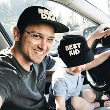 Happy Father's Day, @briantotoro!! Thanks for being the Best Dad and  showing Miles so much love everyday! I think it's fair to say that Miles is  as obsessed with you as much