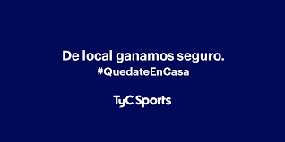Последние твиты от tyc sports play (@tycsportsplay). Tyc Sports Play On Twitter De Local Ganamos Seguro Quedateencasa