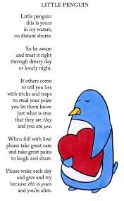 Love penguins famous quotes & sayings: Penguin Poems