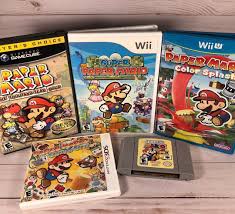 Mycollection Monday Showcasing Paper Mario So Good Paper Papermario Mario Supermario Supermariobros Mariobros Nintendo64 3ds Gamecube Wii Wi