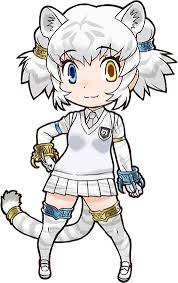 Kemono friends 2 (tv) (sequel) kemono friends a la carte (manga) (spinoff) kemono friends: Byakko Is A Goddess Friend That Appeared In The Original Kemono Friends Mobile Game Cute Anime Character Kemono Friends Character Inspiration