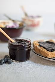 Confiture De Myrtilles Sans Cuisson Ou Crufiture Rose Citron Confiture Myrtille Confiture Alimentation