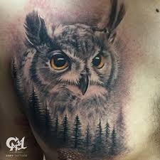 Black And Grey Realism Tattoo Artists Scotland Black And Grey Realistic Owl Tattoo Realistic Owl Tattoo Owl Tattoo Design Owl Tattoo Sleeve