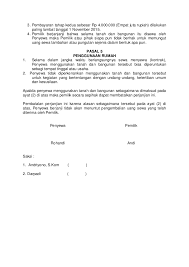 Disewakan atau dijual rumah 3 lantai semi minimalis dengan spesifikasi sbb: Contoh Surat Perjanjian Kontrak Rumah