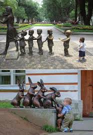 Pin By J Magana On Cute Baby Fun With Statues Pictures Public Art