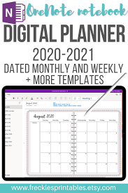Onenote Digital Planner Digital Notebook One Note Minimalist Planner Digital Planning Android 2020 Planner 2021 Planner Ipad Planner In 2020 Digital Planner Planner Onenote Template