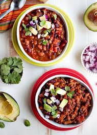 Slow Cooker Easy 3 Bean Vegetarian Chili With Optional Ground Beef Recipe Vegetarian Crockpot Recipes Crockpot Recipes Beef Healthy Crockpot Recipes