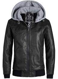 40 Off Women S Hooded Faux Leather Jacket Budget Nerds Deals Onlineshopping Amazondeal Faux Leather Jacket Women Womens Faux Leather Faux Leather Jackets