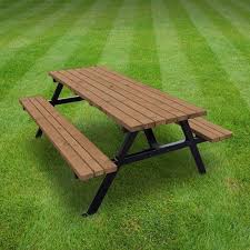 Sol 72 Outdoor Pollak Picnic Table Wayfair Co Uk In 2020 Picnic Table Wooden Picnic Tables Picnic Bench