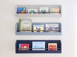 Repurpose old wine crates with a fresh coat of wood stain for a warm and rustic feel. Diy Kids Bookshelf For The Wall Angela Marie Made