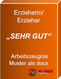 Jobalarm email einrichten oder löhne vergleichen. Musterzeugnis Erzieherin Arbeitszeugnis Note Sehr Gut Das Zeugnis Portal