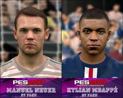 Open and select dp in dpfilelist generator. Manuel Neuer Kylian Mbappe Face Pes 2017 Pes Patches For Updating Pro Evolution Soccer