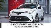 They are also ideal for adding storage space this toyota highlander hitch is stringently tested in accordance with sae j684 to ensure a weight carrying capacity of 5,000 lbs. 2019 Toyota C Hr Trailer Hitch Installation Youtube