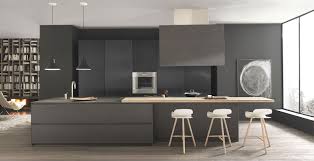 cuisine en ceramique extra fine anthracite kerlite et armoires metal blade composition 8 porto venere modern kitchen design contemporary kitchen contemporary kitchen cabinets