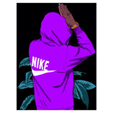 Black And Purple Nike Wallpaper