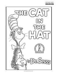 Seuss's wonderfully wise oh, the places you'll go! 20 Free Printable Cat In The Hat Coloring Pages Everfreecoloring Com