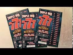 Win On New Triple Red 777 Fun Awesome California Lottery Scratcher Game Youtube
