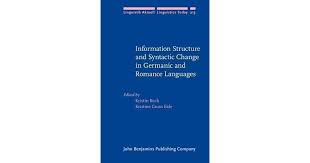 Romance for the annual review of linguistics is online in the reviews in. Guru Pintar Syntactic Change In Contact Romance Roberta D Alessandro Linguistics Utrecht A Change In The Sounds Of Language