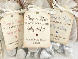 Baby Hugs And Kisses Favor Bags Baby Shower Kiss Favors Etsy