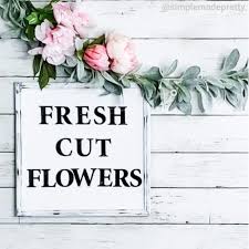 Flowers from the best certified american grown and international farms. Fresh Cut Flowers Sign Dollar Tree Diy Simple Made Pretty