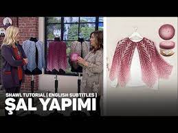Alize Angora Gold Ombre Batik Ile Sal Yapimi Shawl Tutorial Youtube In 2020 Batik Shawl Angora