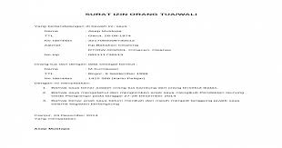 Surat Izin Orang Tua Docx Document