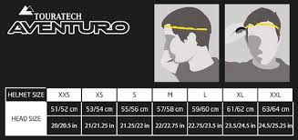 touratech aventuro size chart sierra bmw motorcycle