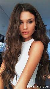 Seamless Clip In Hair Extensions Chocolate Brown Color 4 180 Grams Brown Hair Shades Coffee Brown Hair Brown Blonde Hair