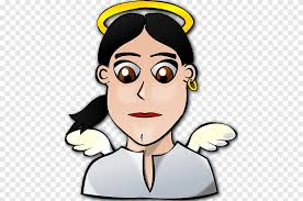 Angel sonriente png