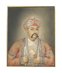 Shuja Ud Daula Nawab Of Oudh History Painting 18th Century Paintings Indian Painting