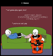 Papyrus Finds A Game By Whimsy Floof Bonus Panel Lol Paps Is Me Undertale Cute Undertale Comic Undertale