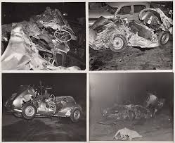 The hollywood film star james dean has been killed in a road accident in california, usa. Unseen James Dean Car Crash Photographs To Sell At Rr Auction