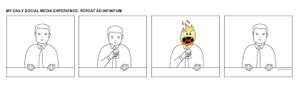 Social media cartoon i can use in my blog post free funny cartoons for facebook.comics and cartoons in their social media posts. Social Media Rage Cartoon Digital Business Business Analytics