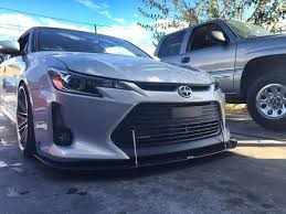 Custom Apr Front Wind Splitter Scion Tc 2014 Scion Tc Scion Volkswagen