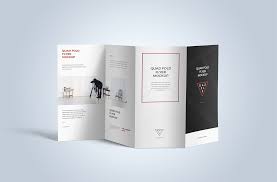 Free Accordion Fold Brochure Mockup Brochure Psd Brochure Mockup Free Flyer Mockup