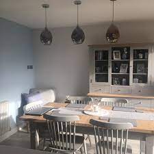 Chester Grey Dining Table And Ledbury Grey Painted Chairs From The Cotswold Company Yuccaplant Homestyle Home Grey Dining Grey Dining Tables Dining Roo